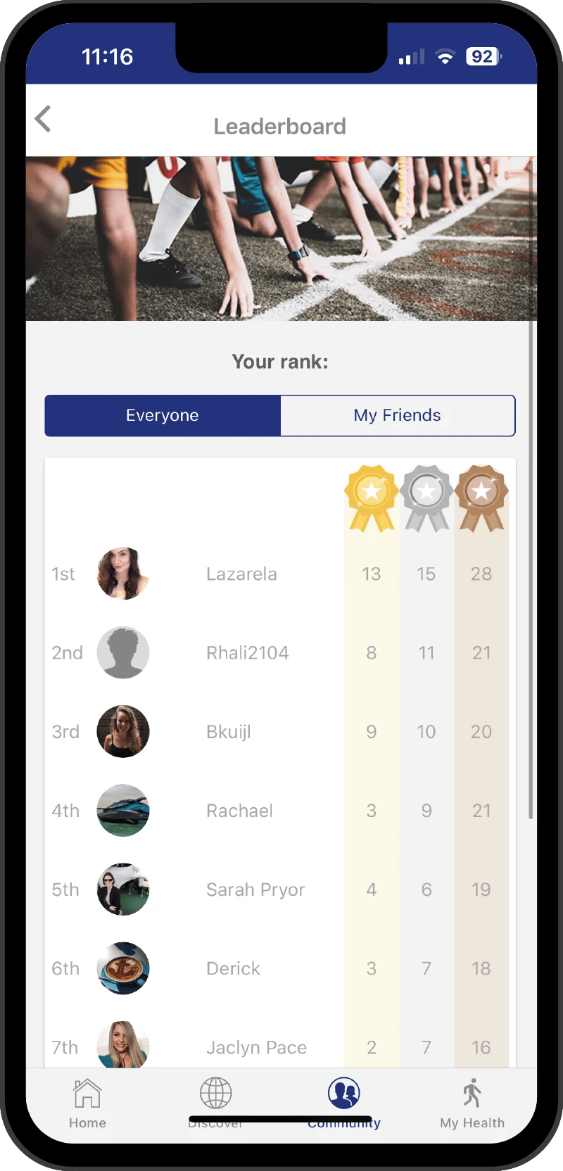 Altius Group Altius Life App Leaderboards